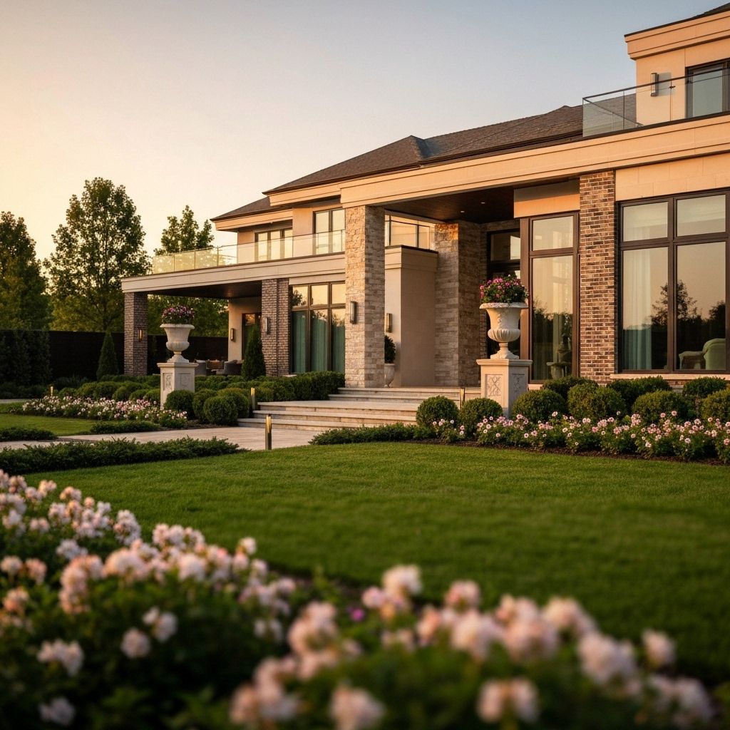 Beautiful home exterior