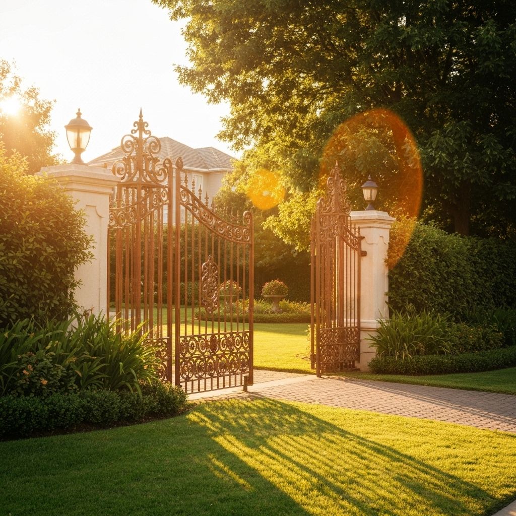 Neighborhood entrance